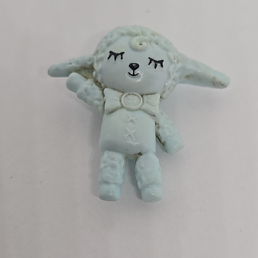 Barbie Doll Fashions Blue Lamb‎ Plastic Stuffed Animal Toy Accessories